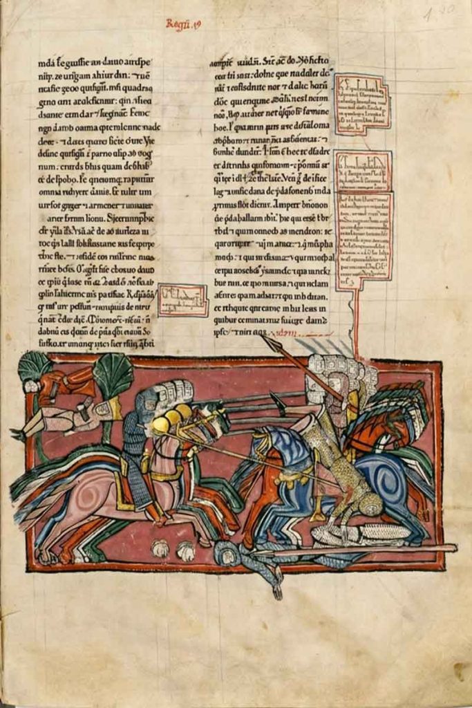Biblia de San Millán de la Cogolla, primera mitad del siglo XII. Real Academia de la Historia.